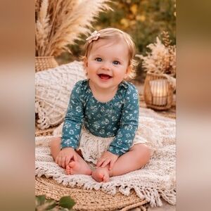 Bailey's Blossoms Boutique Floral Bodysuit